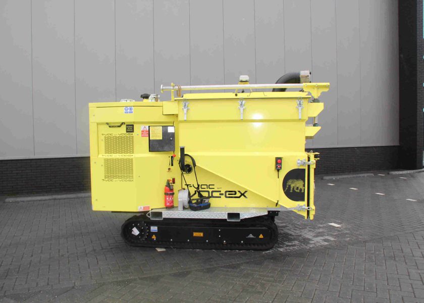 Compacte grondzuiger VAC EX T-VAC Track